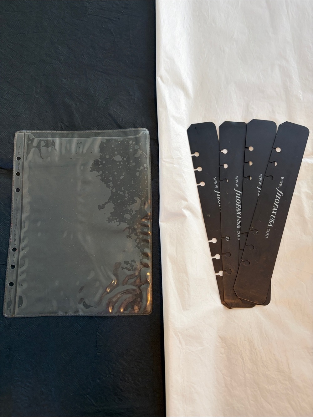 ⚪️📏 filoFAX accessory bundle